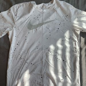 Nike splatter shirt